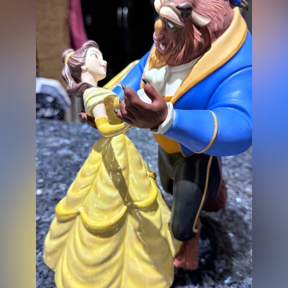 â¨Vintage WDCC Beauty Beast Dance Figurine Disney Magic in Hand-Painted Porcelain - Picture 10 of 14
